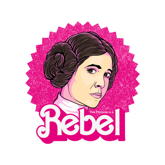 Rebel Princess-None-Removable Cover-Throw Pillow-retrodivision