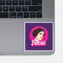 Rebel Princess-None-Glossy-Sticker-retrodivision