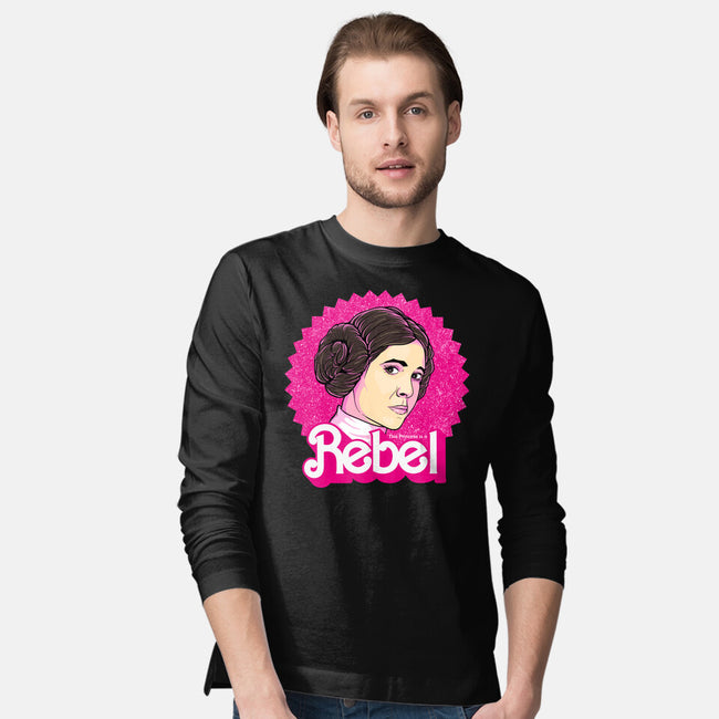 Rebel Princess-Mens-Long Sleeved-Tee-retrodivision