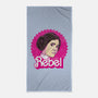 Rebel Princess-None-Beach-Towel-retrodivision