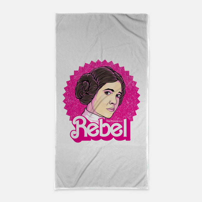 Rebel Princess-None-Beach-Towel-retrodivision