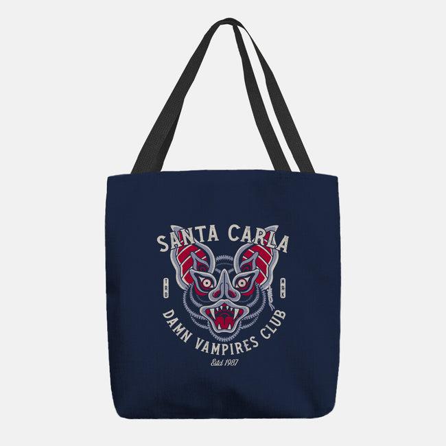 Damn Vampires Club-None-Basic Tote-Bag-Nemons