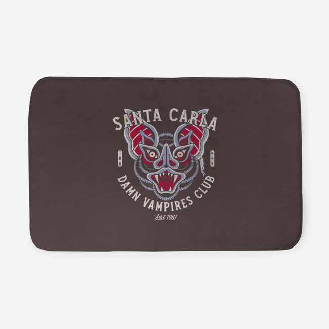 Damn Vampires Club-None-Memory Foam-Bath Mat-Nemons