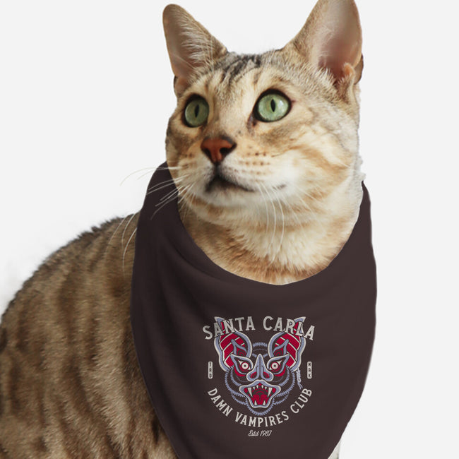 Damn Vampires Club-Cat-Bandana-Pet Collar-Nemons