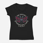 The Cryptid's Pseudoscience Club-Womens-V-Neck-Tee-Nemons