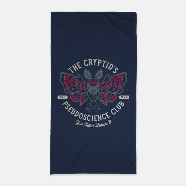 The Cryptid's Pseudoscience Club-None-Beach-Towel-Nemons