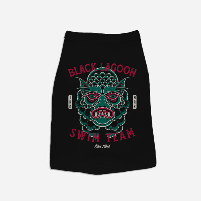 Black Lagoon Swim Club-Dog-Basic-Pet Tank-Nemons