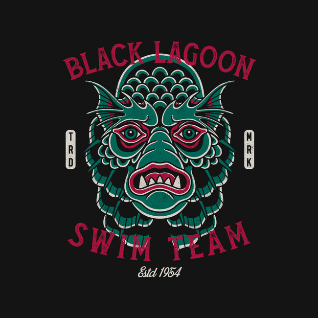 Black Lagoon Swim Club-Unisex-Baseball-Tee-Nemons