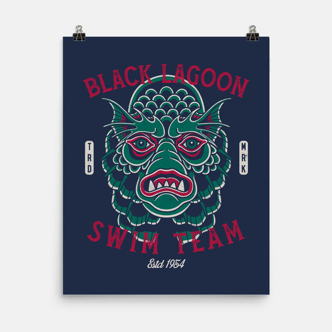 Black Lagoon Swim Club-None-Matte-Poster-Nemons