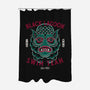 Black Lagoon Swim Club-None-Polyester-Shower Curtain-Nemons