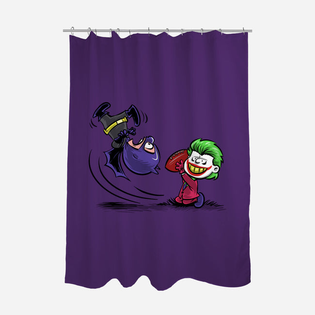 Bat Charlie-None-Polyester-Shower Curtain-zascanauta