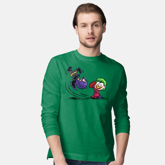 Bat Charlie-Mens-Long Sleeved-Tee-zascanauta