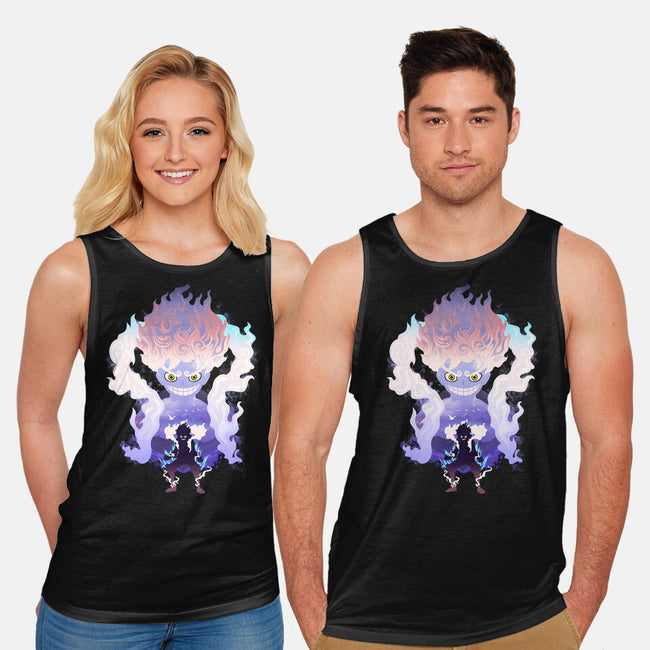 Sun God-Unisex-Basic-Tank-dandingeroz