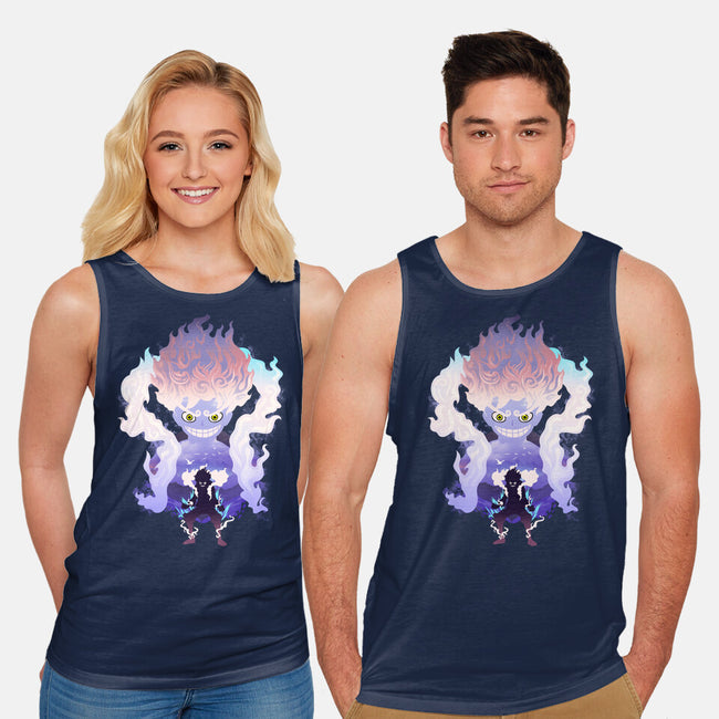 Sun God-Unisex-Basic-Tank-dandingeroz