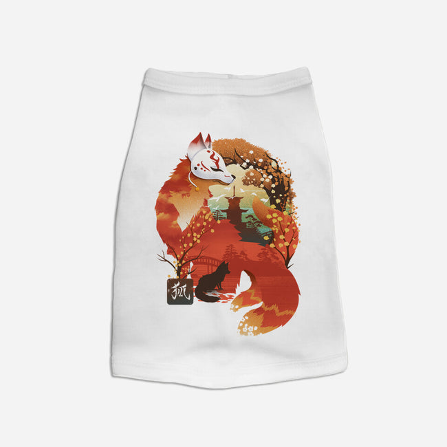 Fox Landscape-Dog-Basic-Pet Tank-dandingeroz