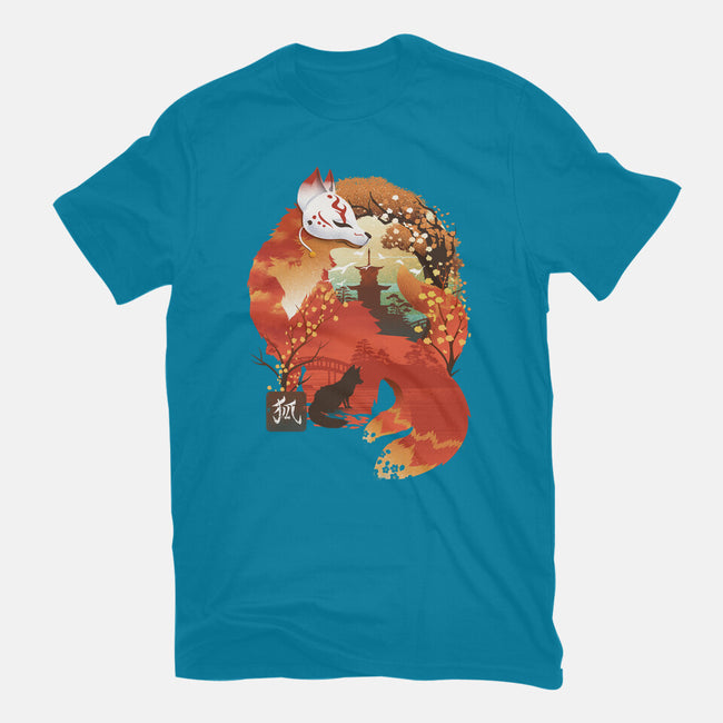 Fox Landscape-Mens-Premium-Tee-dandingeroz