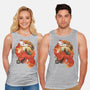 Fox Landscape-Unisex-Basic-Tank-dandingeroz