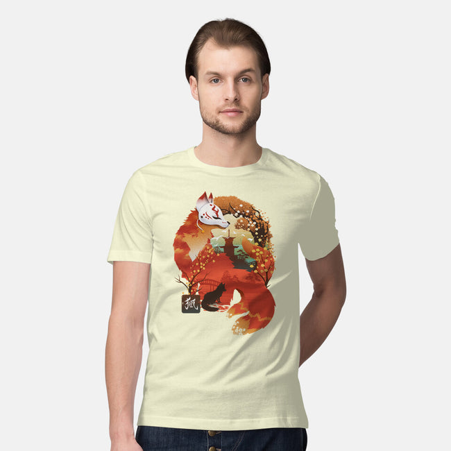 Fox Landscape-Mens-Premium-Tee-dandingeroz