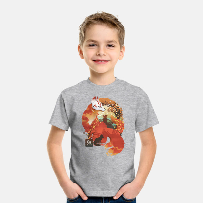 Fox Landscape-Youth-Basic-Tee-dandingeroz