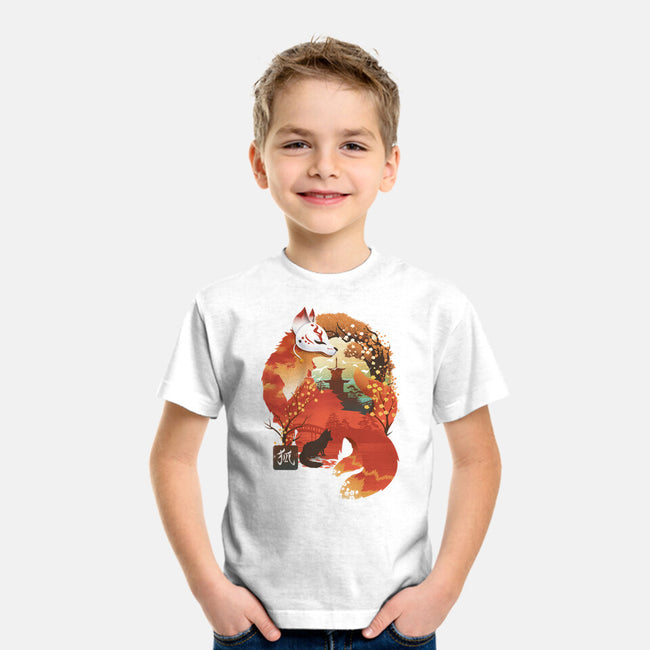 Fox Landscape-Youth-Basic-Tee-dandingeroz