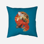 Fox Landscape-None-Removable Cover-Throw Pillow-dandingeroz