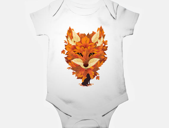 Autumn Leaves Fox