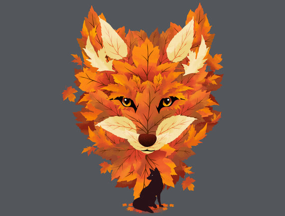 Autumn Leaves Fox