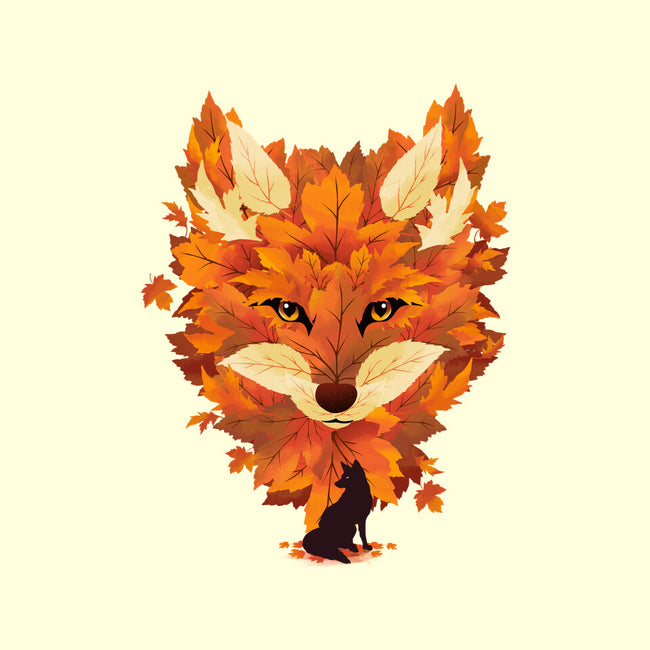 Autumn Leaves Fox-None-Indoor-Rug-dandingeroz