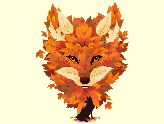 Autumn Leaves Fox