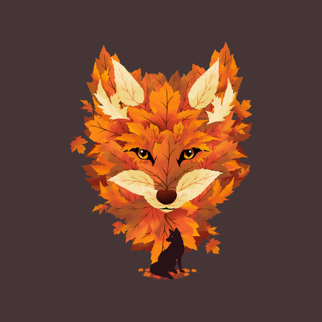 Autumn Leaves Fox-None-Glossy-Sticker-dandingeroz