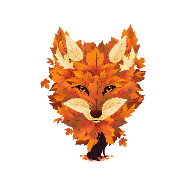 Autumn Leaves Fox-Cat-Basic-Pet Tank-dandingeroz