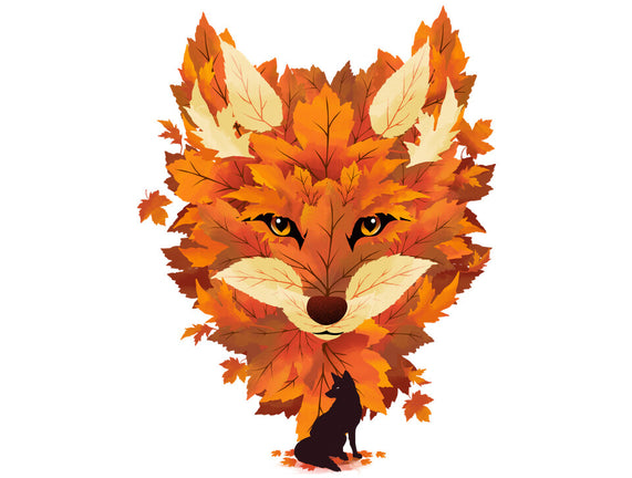 Autumn Leaves Fox