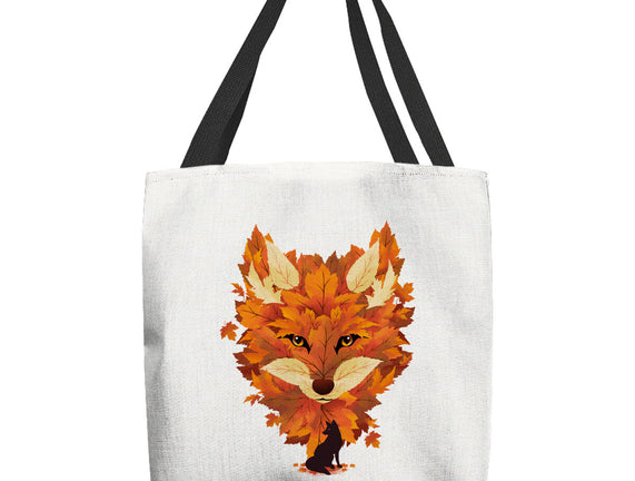 Autumn Leaves Fox