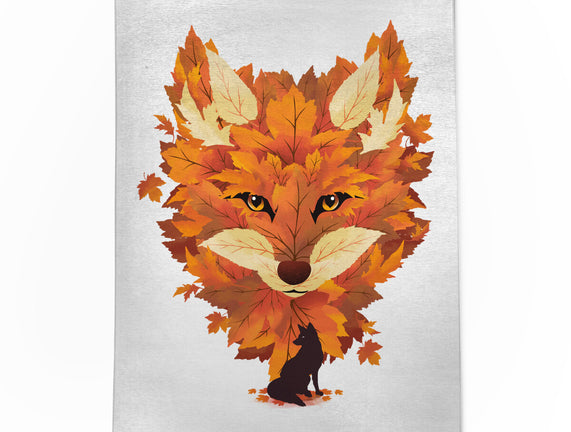 Autumn Leaves Fox