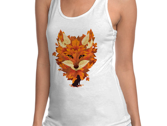 Autumn Leaves Fox