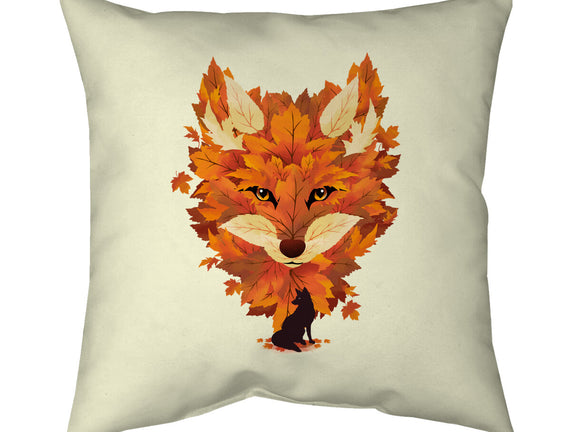 Autumn Leaves Fox