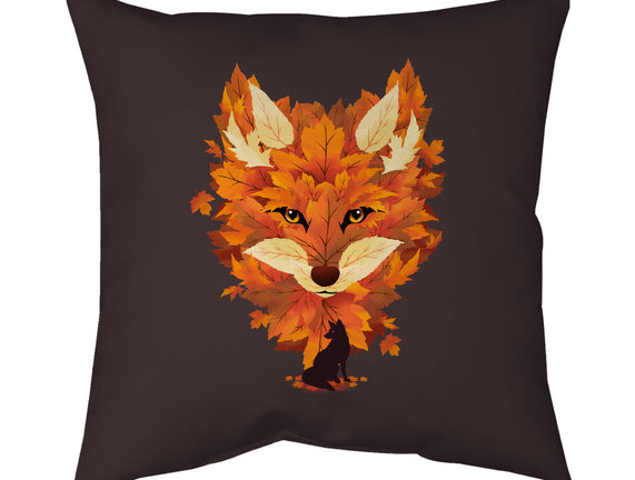 Autumn Leaves Fox