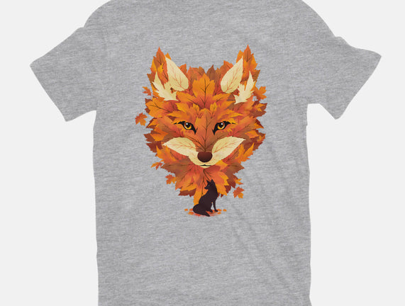 Autumn Leaves Fox