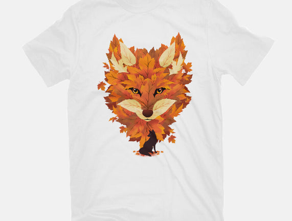 Autumn Leaves Fox