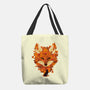 Autumn Leaves Fox-None-Basic Tote-Bag-dandingeroz