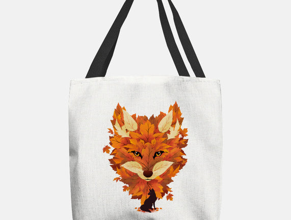 Autumn Leaves Fox