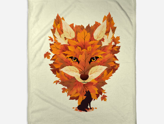 Autumn Leaves Fox