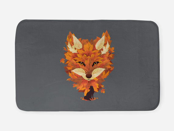 Autumn Leaves Fox