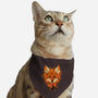 Autumn Leaves Fox-Cat-Adjustable-Pet Collar-dandingeroz