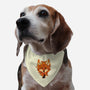 Autumn Leaves Fox-Dog-Adjustable-Pet Collar-dandingeroz