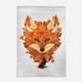 Autumn Leaves Fox-None-Indoor-Rug-dandingeroz