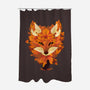 Autumn Leaves Fox-None-Polyester-Shower Curtain-dandingeroz