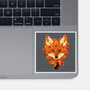 Autumn Leaves Fox-None-Glossy-Sticker-dandingeroz