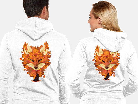 Autumn Leaves Fox