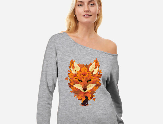 Autumn Leaves Fox